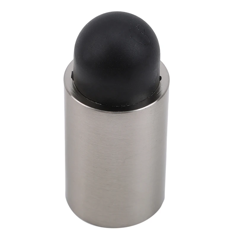 

1Pc High Quality Durable Floor Door Stopper Zinc Alloy Home Round Base Wall Mounting Door Stopper Holder