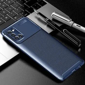 

30pcs/lot Case For Samsung Galaxy A31 Soft TPU Carbon Fiber Anti-Scratch Rugged Back Cover For Samsung Galaxy A31