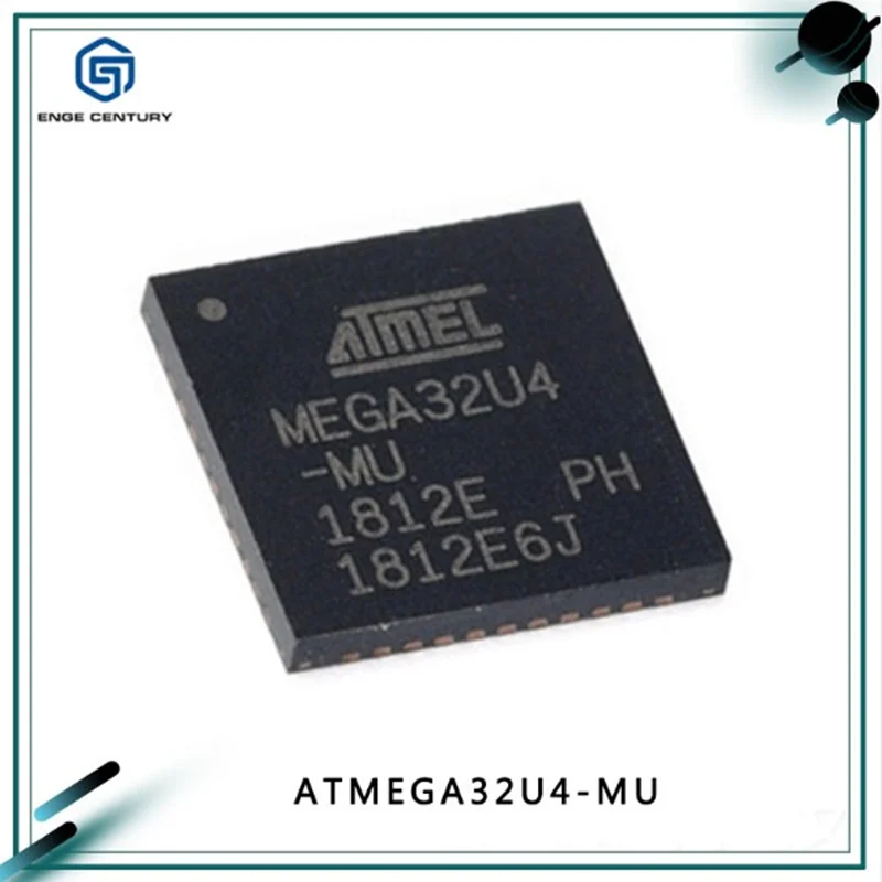 100 шт. ATMEGA32U4-MU QFN-44MCU микроконтроллер микросхема ATMEL