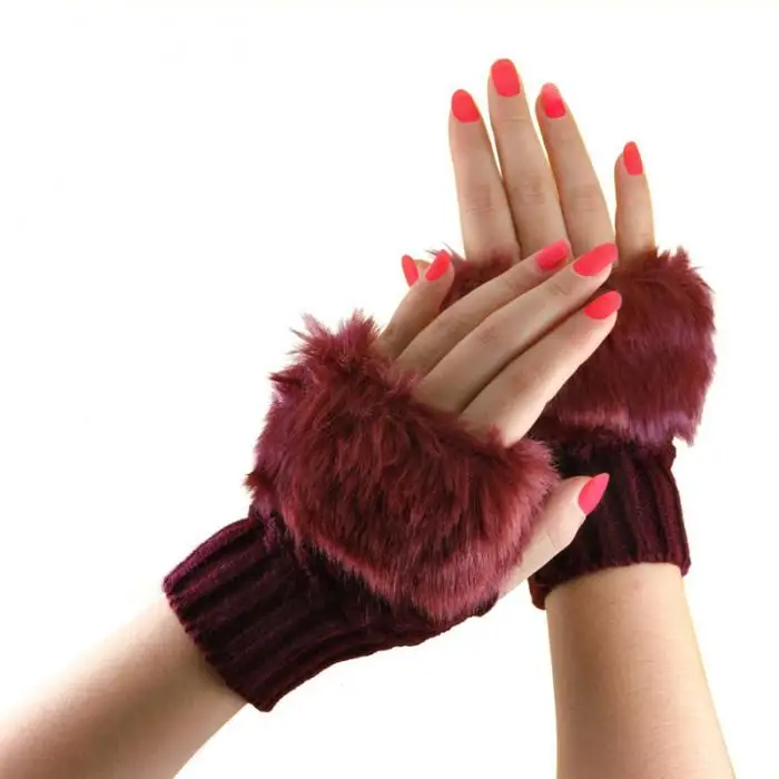Gants Femme En Daim Super Doux - Taille Grande, Doigts Longs, Qualité Premium