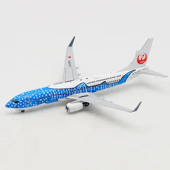 

Diecast 1/200 Scale Japan transocean airline airplane Boeing MAX B737 800 Beluga whale model landing gear alloy aircraft display