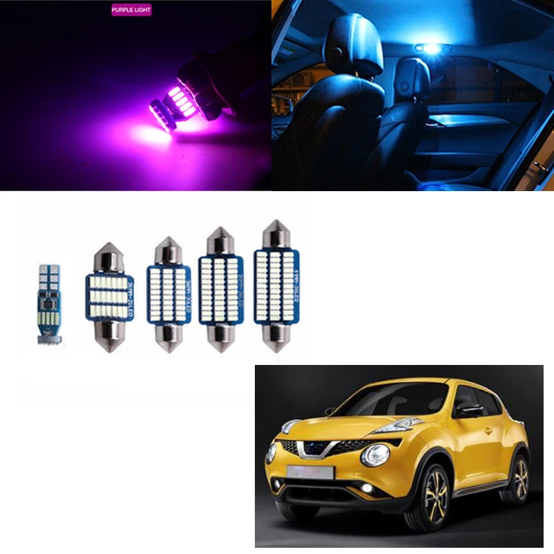 2x Fits Nissan Juke F15 Bright Xenon White LED Number Plate Upgrade Light Bulbs