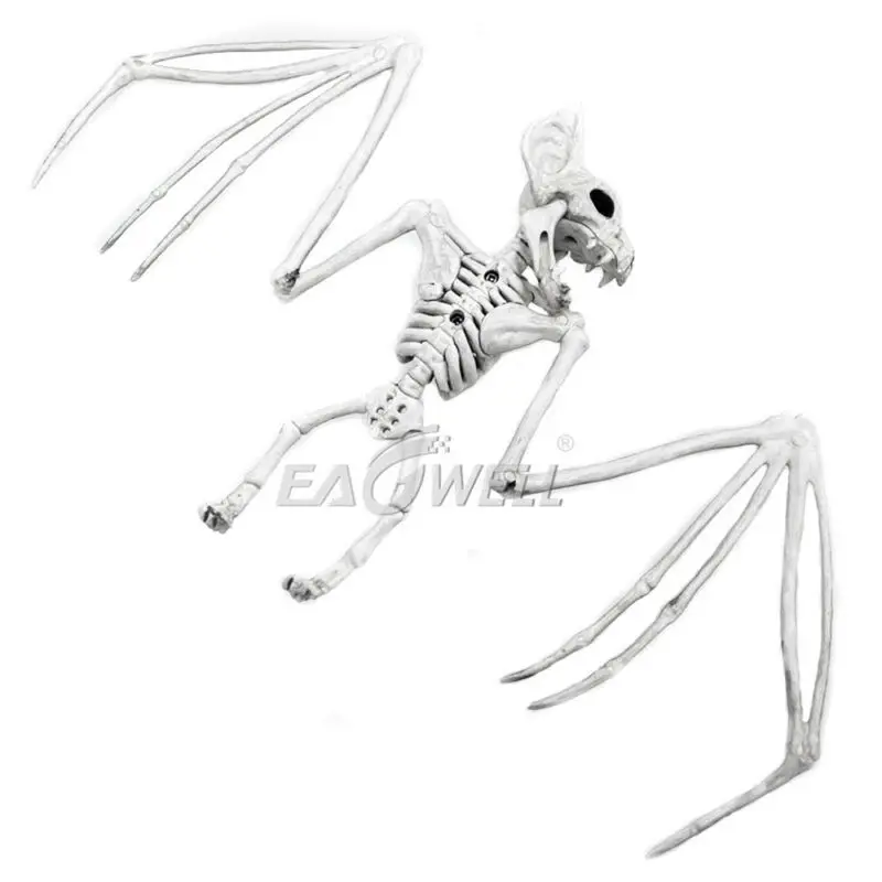 Модный бренд Хэллоуин скелет кошка собака мышь реквизит Животные кости вечерние украшения магазин ужас