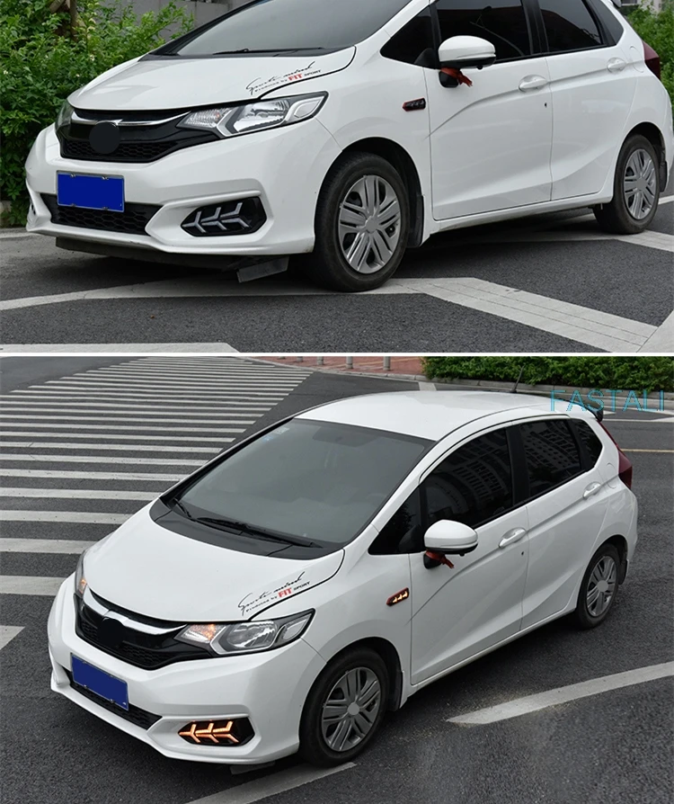 Для Honda FIT JAZZ 2014 19 светодиодный указатель поворота GK5 лист доска fishbone лампа боковой
