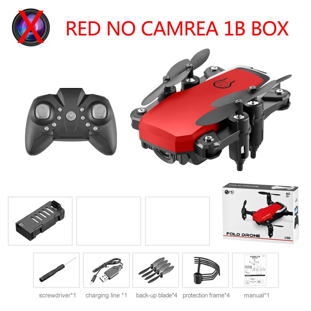 LF606 квадрокоптер мини Дрон с 4K камерой HD складные дроны один ключ возврат FPV Следуйте за мной RC вертолет Квадрокоптер детские игрушки