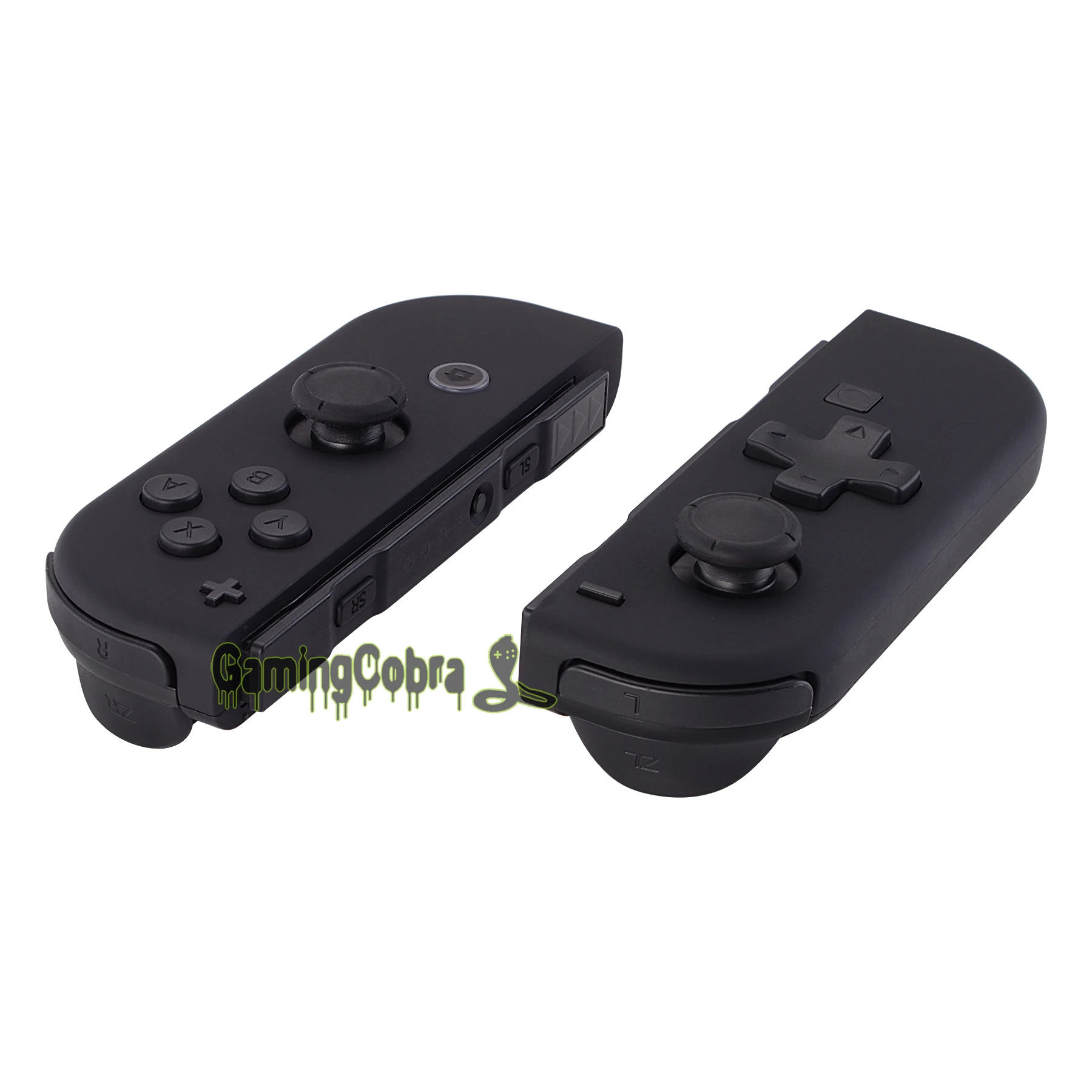 

Soft Touch Black Replacement D-pad ABXY Keys SR SL L R ZR ZL Trigger Full Set Buttons with Tools for Nintendo Switch Joy-Con