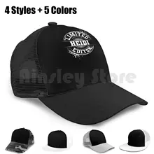 Heidi – casquette de Baseball réglable pour Adolescent, édition limitée, idée de cadeau avec nom personnalisé, style Hip Hop, Danniversaire