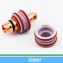 200A plasma cutting machine fittings eddy current ring 020607 electrode 220021 nozzle 020608