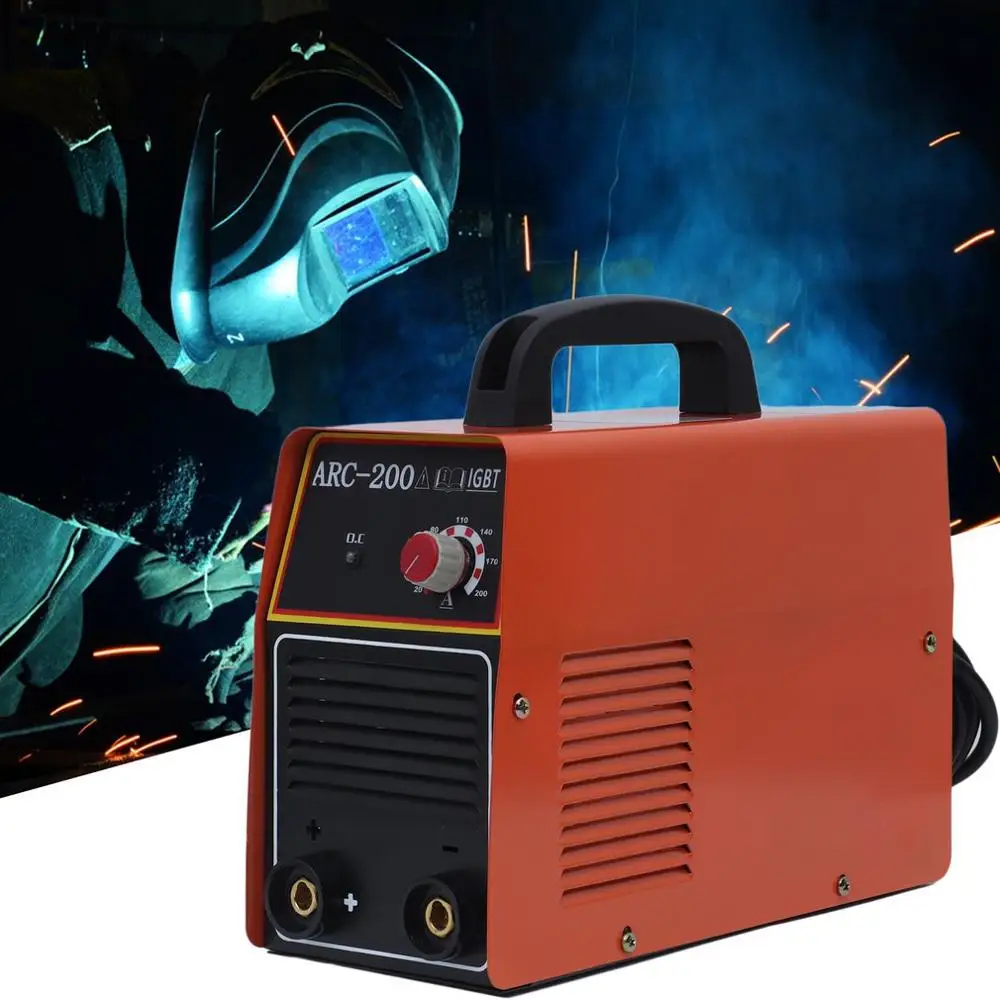 

Portable ARC-200 Inverter DC Welding Machine 180-240V All Copper Core Household Miniature Electric Welding Machine