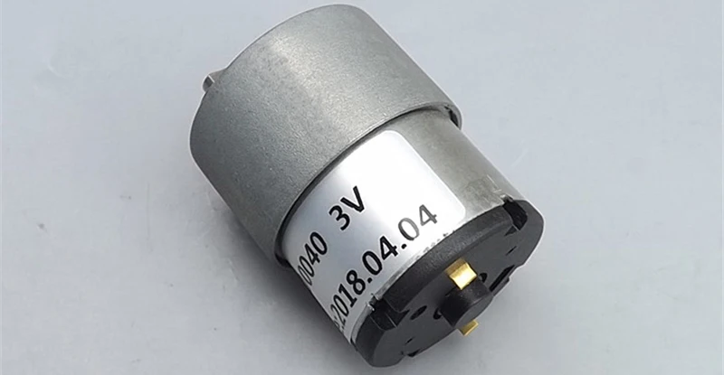 37 DC3-5V 0.3A 260-430 об/мин вперед и назад редуктор металлический редуктор медленный мотор