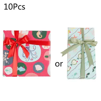 

10pcs Tropical Fish Pattern Wrapping Paper Gift Present Bag Packaging Handmae 67JB