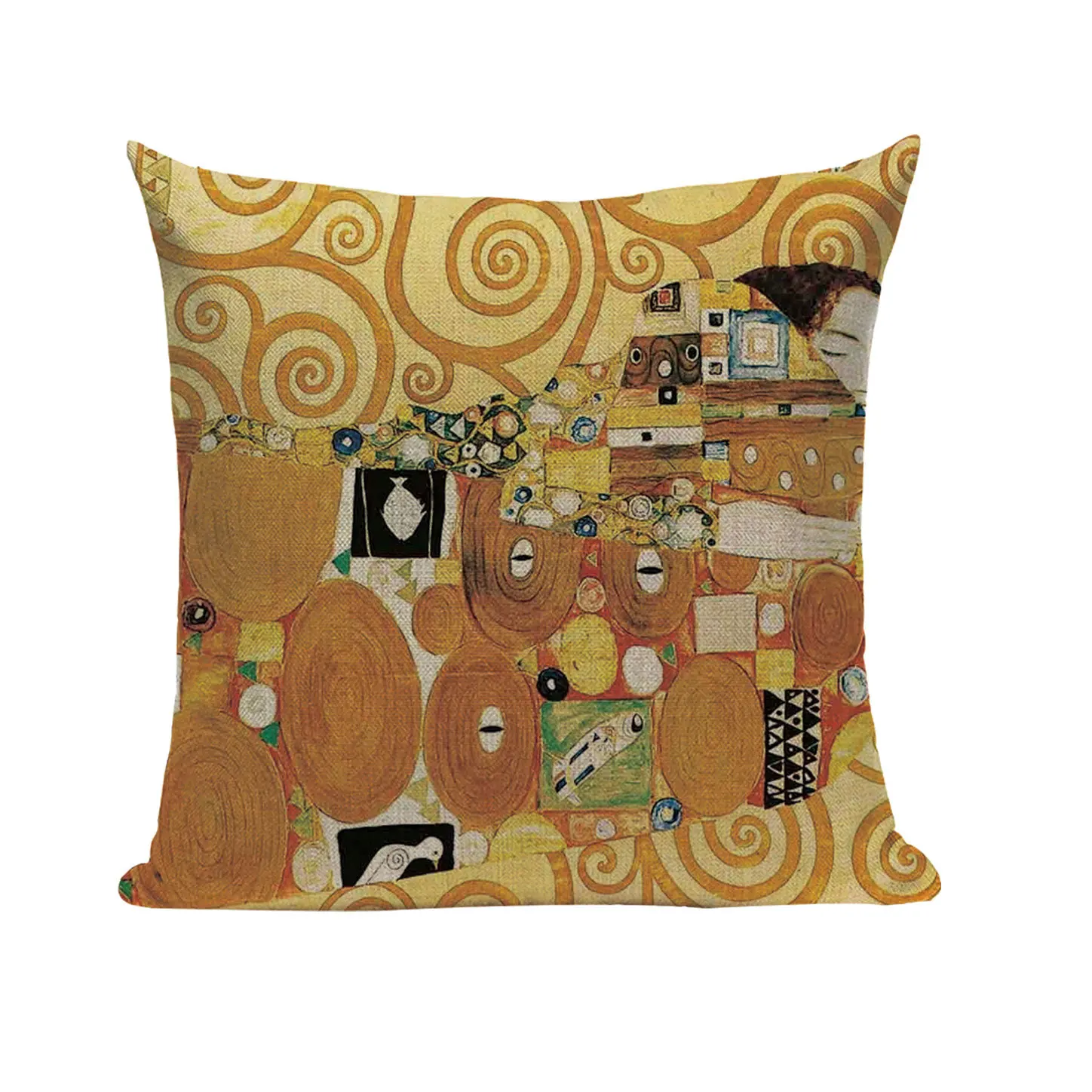 Ретро абстрактные наволочки для подушек Gustav Klimt Empress Чехлы для подушек Масляные картины Декоративные диванные подушки Чехол Kissen