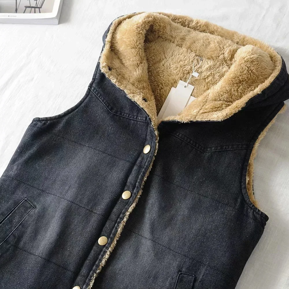 AliExpress женское платье, теплая хлопковая стеганая одежда, осень и зима, стиль, западный стиль, модная черная джинсовая хлопковая одежда