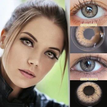 

2pcs/pair Rome Series UYAAI Yearly Colored Contact Lenses for Eyes Colored Eye Lenses Color Contacts Makeup Soft Lenses