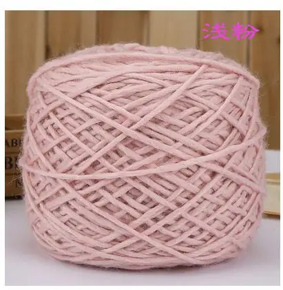 light pink 50 г/лот итальянская шерстяная пряжа Альпака 60% шерстяная пряжа ручная вязка - Цвет: light pink