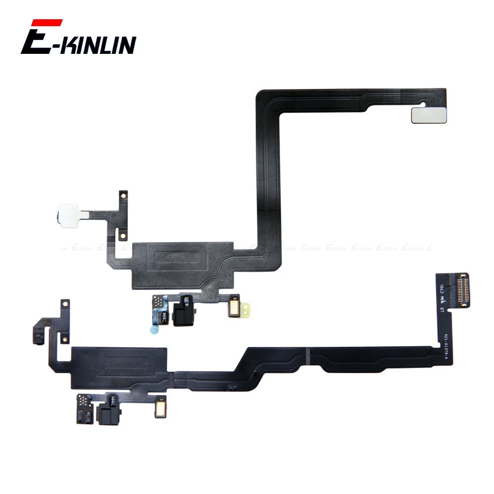 Front Ear Earpiece Speaker Proximity Light Sensor Flex Ribbon Cable For iPhone X XR XS 11 Pro Max Replacement Parts | Мобильные