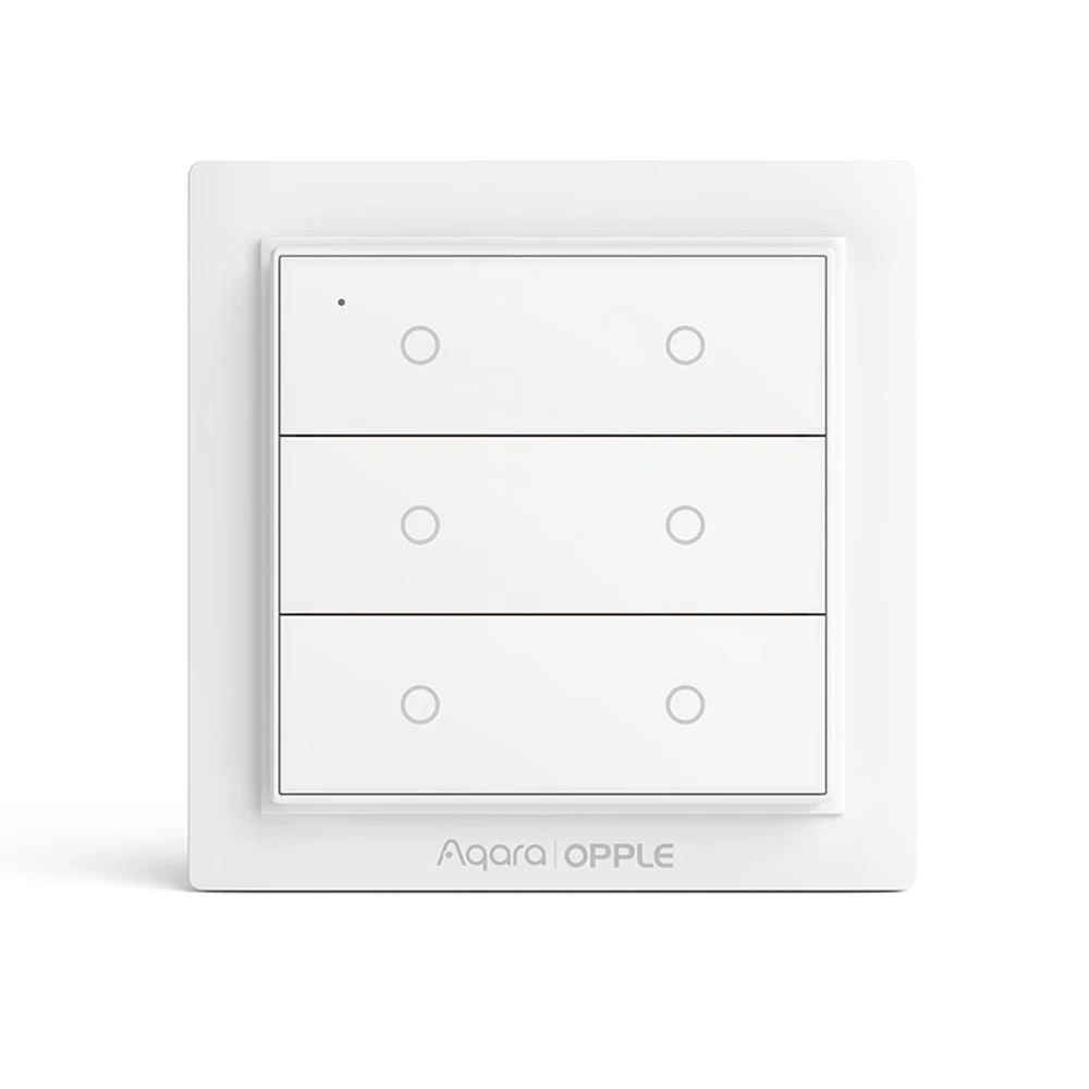 Умный переключатель Xiaomi Aqara oppple Zigbee, светильник, умное управление приложением, беспроводной настенный переключатель, работает с приложением Mijia для Apple Homekit