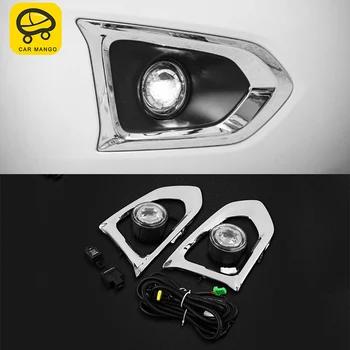 

CARMANGO for Nissan Patrol Y62 2pcs Auto Car-styling Front Rear Fog Lights Assembly LED Light Replacement Exterior Parts