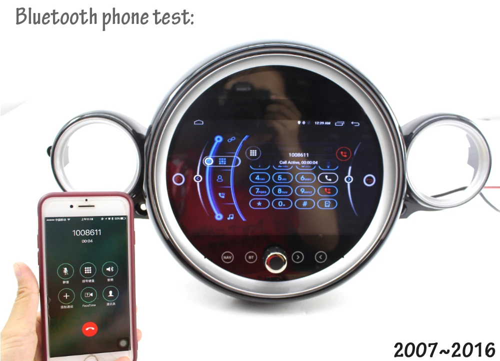 Perfect Liislee 9 Inch Android Car For Mini Hatch R56 R57 2007~2016 With Ambient Light Stereo Screen GPS NAVI Map Navigation Multimedia 18