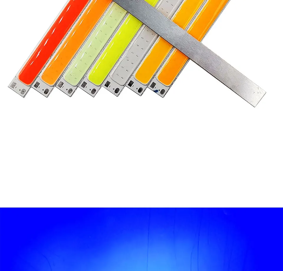 100mm led cob strip 10w 12v led light lamp bulb lighting (8)