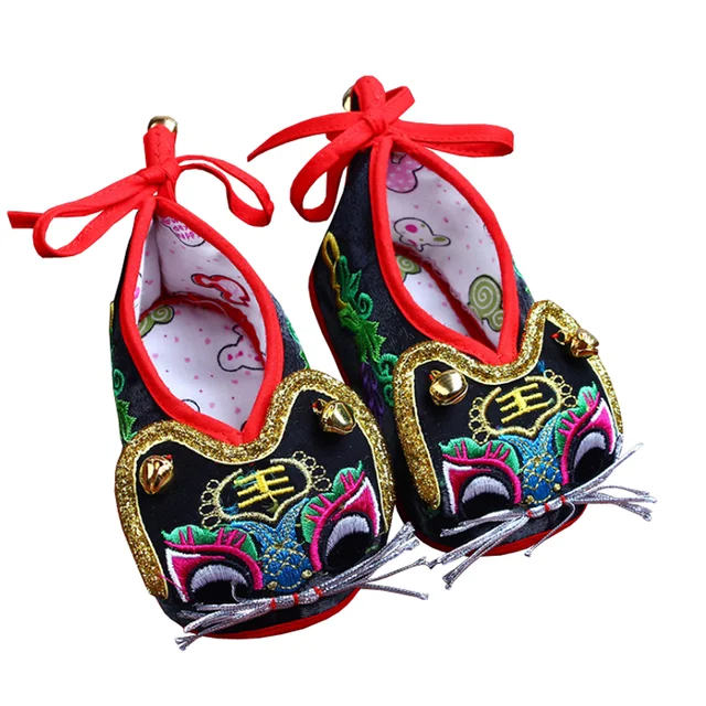 2021 autumn and spring baby toddler shoes cute Chinese traditional baby toddler shoes 2