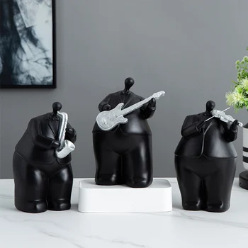 

Modern Creative Musician Sculpture figure Resin Model Nordic Home decor Living Room Decoration Sculpture Modern Art Gift