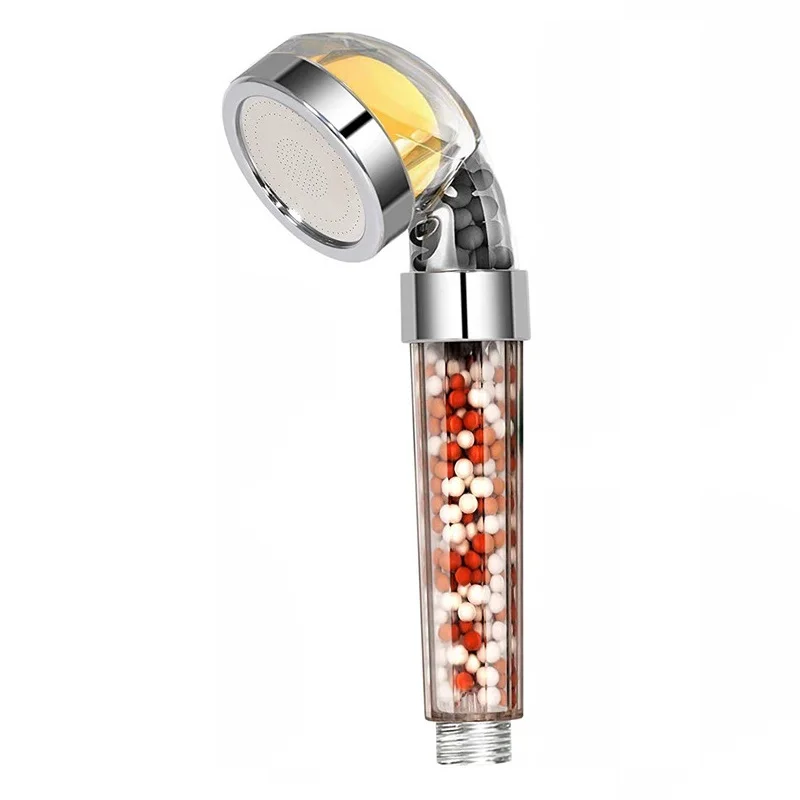 Showerhead Only Ручная насадка для душа, витамин С, ионный фильтр для душа высокого давления, фильтр для душа со шлангом, смягчитель жесткой воды, набор фильтров для душа - Цвет: Showerhead Only