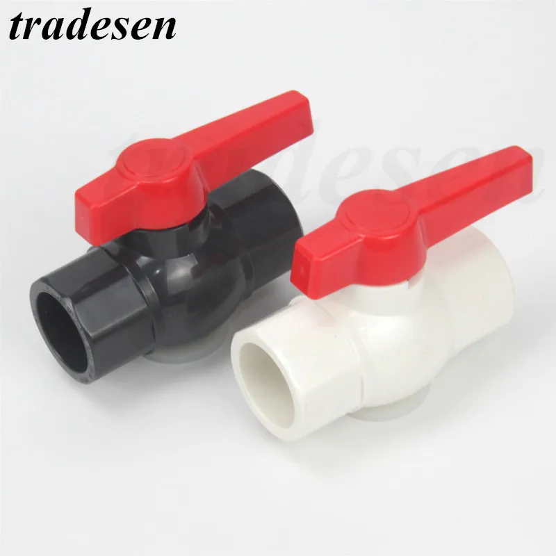 Ball-Valve Water-Pipe-Connector Garden-Irrigation-Controller Side-Handle PVC Id20mm-110mm