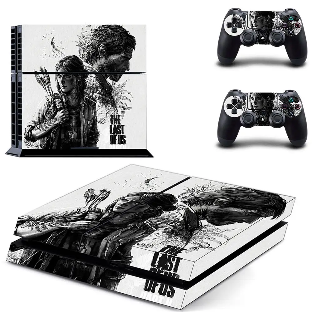 Последняя из нас наклейка на PS4 s Play station 4 Skin PS Наклейка Обложка для PlayStation консоль