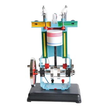 

Hot Gasoline Engine Model Four-Stroke Single Cylinder Physical Experimental Equipment Model Educational Toy Gift For Kid Adult