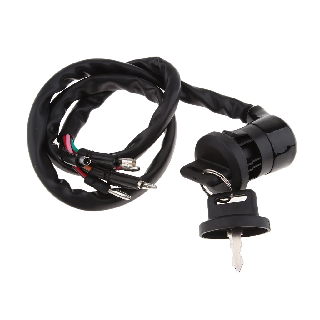 Replacement Ignition Switch W/ Keys for Honda TRX 350 Fourtrax ATV 1986-1987