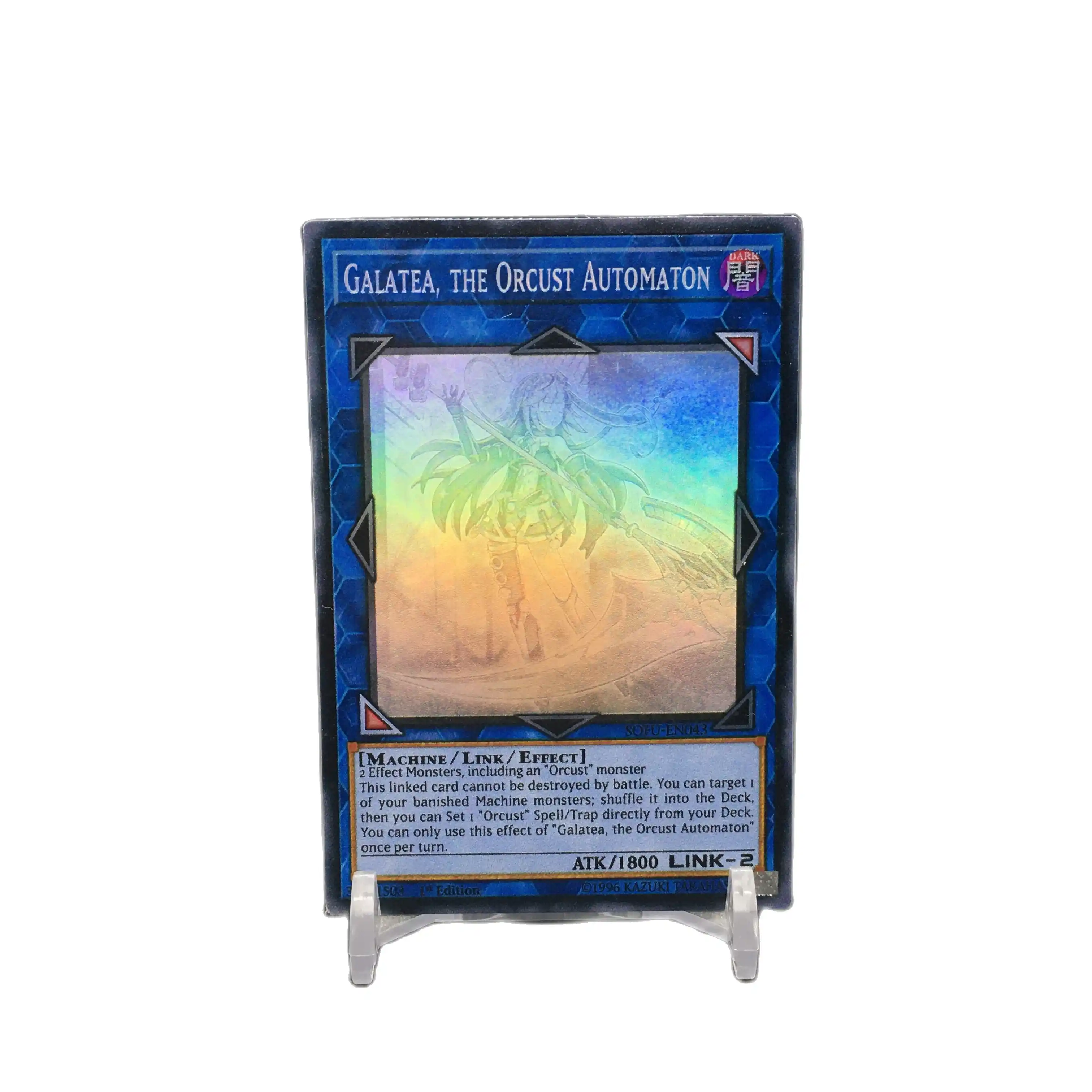 Yu Gi Oh Sofu Jp043 Khusus Diy Kustom Galatea Orcust Automaton Bahasa Inggris Abu Abu Putih Hologram Tidak Original Permainan Kartu Koleksi Aliexpress