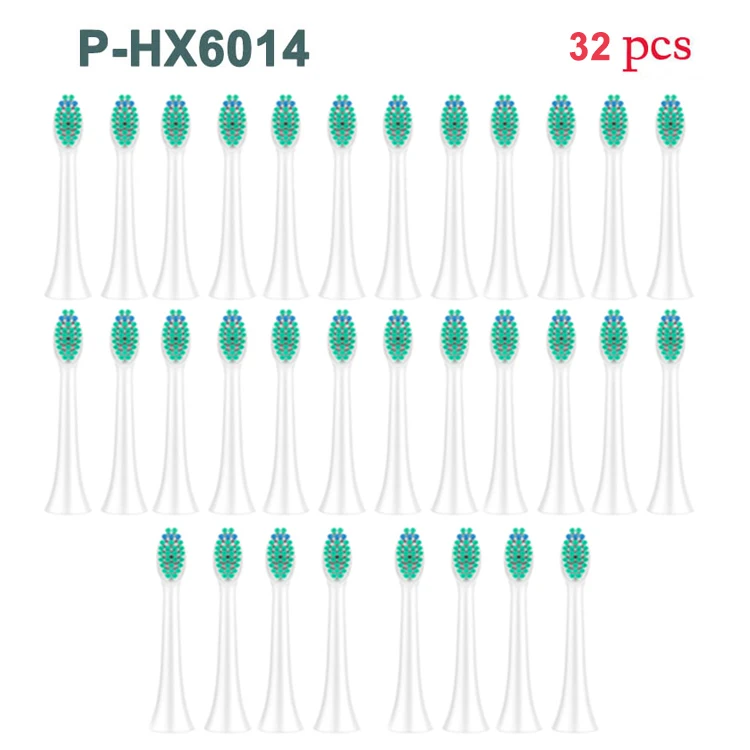 

new 32Pcs HX6014p Electric Toothbrush Heads Replacement Toothbrush Heads BrushSuitable for Ph Soni care HX6054 6711 9342 9332
