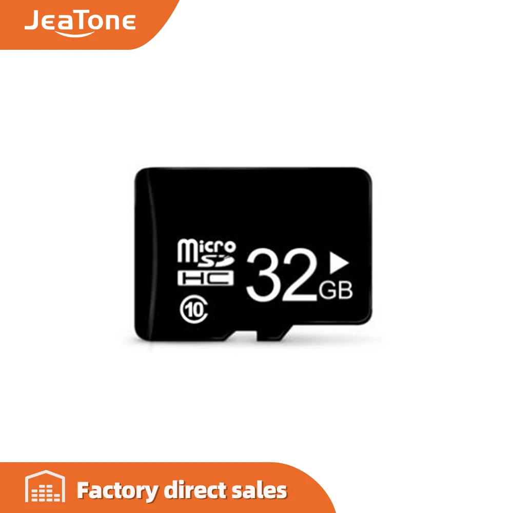 JeaTone Black 32G Mini Micro SD Memory Card for Our Ip Wifi Camera Combine Shipping with Only Don't Sale Separately | Безопасность и