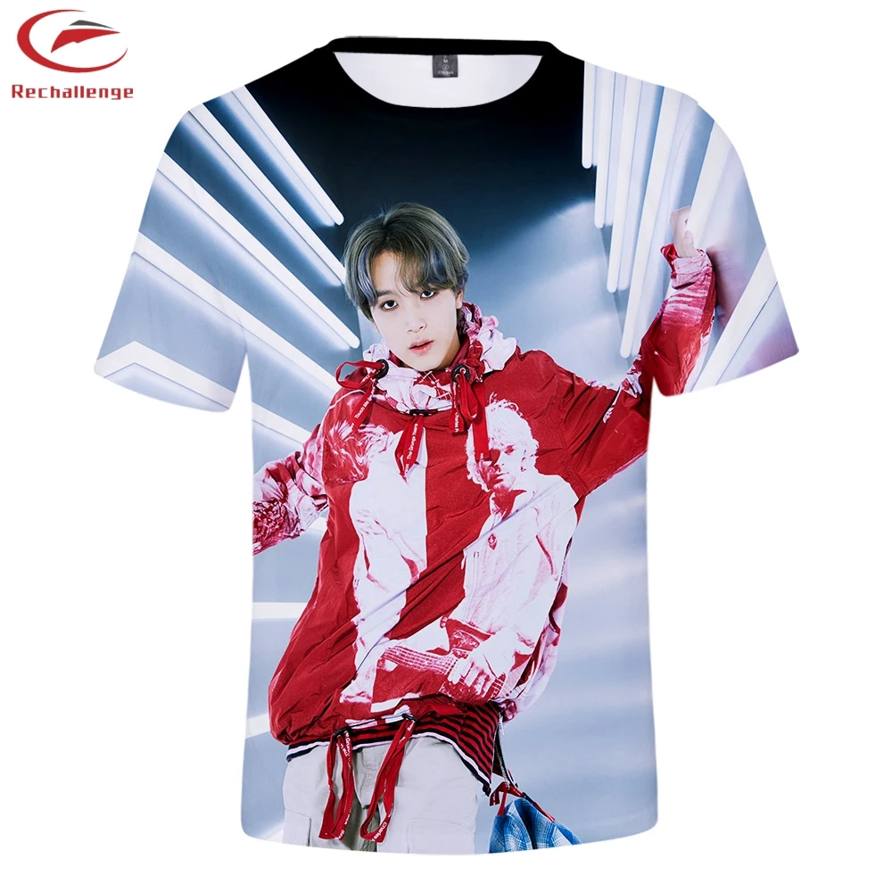 

Nct 127 Kpop Men's Casual Short Sleeve T shirts 2019 Nct 127 Kpop Hip Hop 3D T-Shirt Fashion Plus Size Tops Clothes