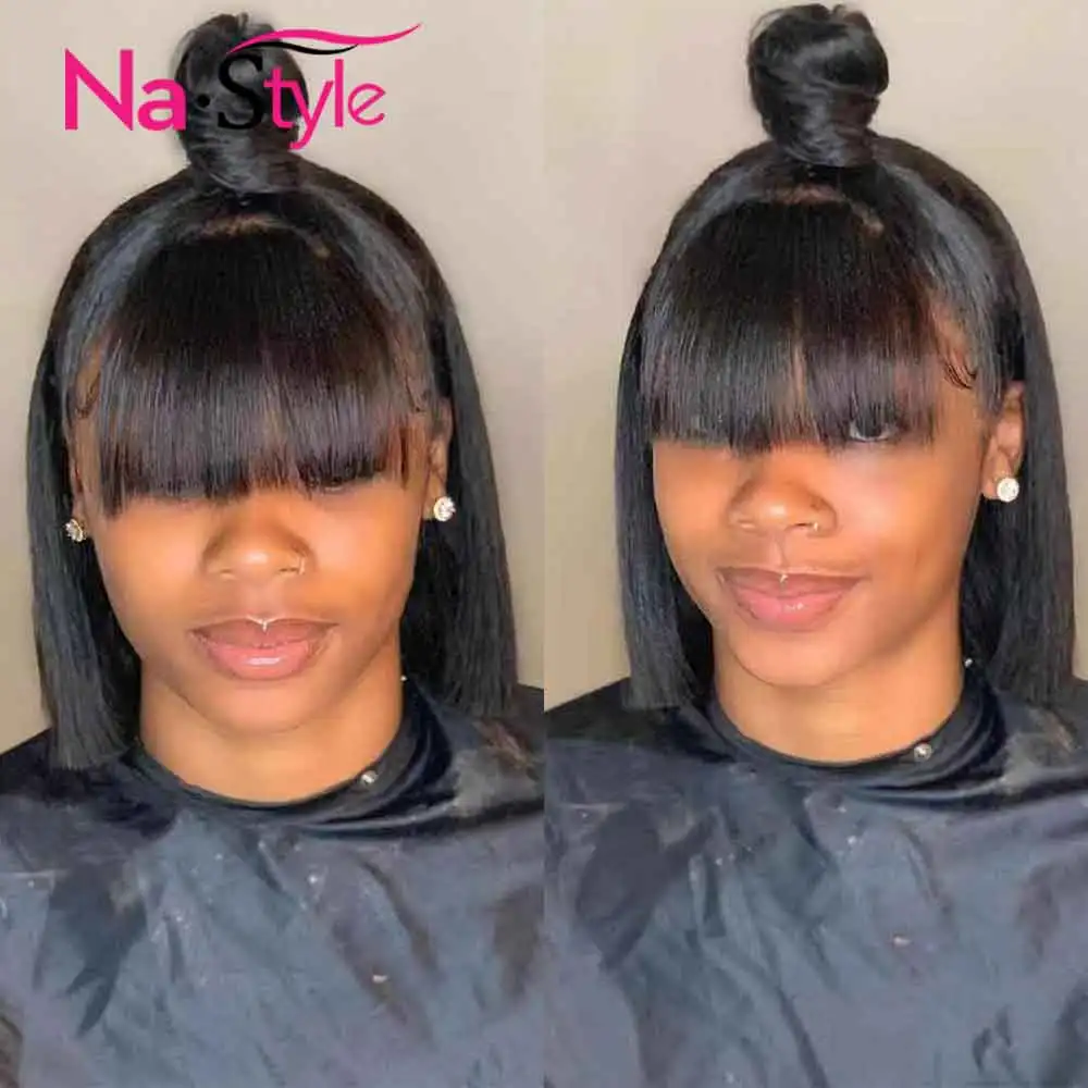 bang lace front wigs