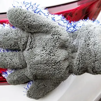 

Practical Car Washing Fluff Gloves Car Ultrafine Glove Car Wash Cleaning Tool