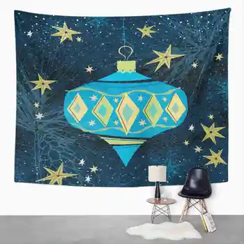 

Light Blue Tapestry Snowflakes Tapestry For Bedroom Room Decor Wall Hanging Wall Art Tapestry Picnic Mat Beach Towel Bed Cover