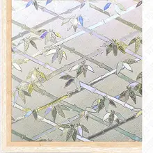 90*300 см Радужная декоративная оконная пленка самоклеющаяся стеклянная наклейка s Солнцезащитная оконная Декоративная Виниловая 3D наклейка