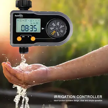 

Home Garden Irrigation Timer Controller System Watering Timer Ball Valve Automatic Electronic Home Hose Faucet Autoplay