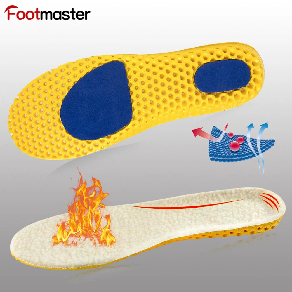

FootMaster Elastic Orthotic Arch Support Shoe Insert Flat Feet insoles for shoes Comfortable EVA Orthopedic insoles