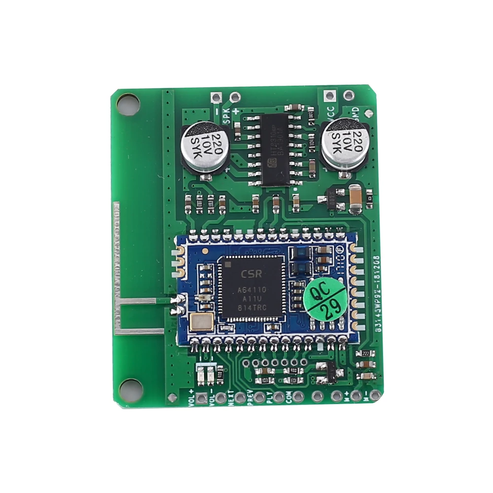 DC 5 В CSRA64110 Bluetooth моно усилитель мощности доска Аудио приемник модуль 4ohm 5 Вт 8 Вт низкое энергопотребление