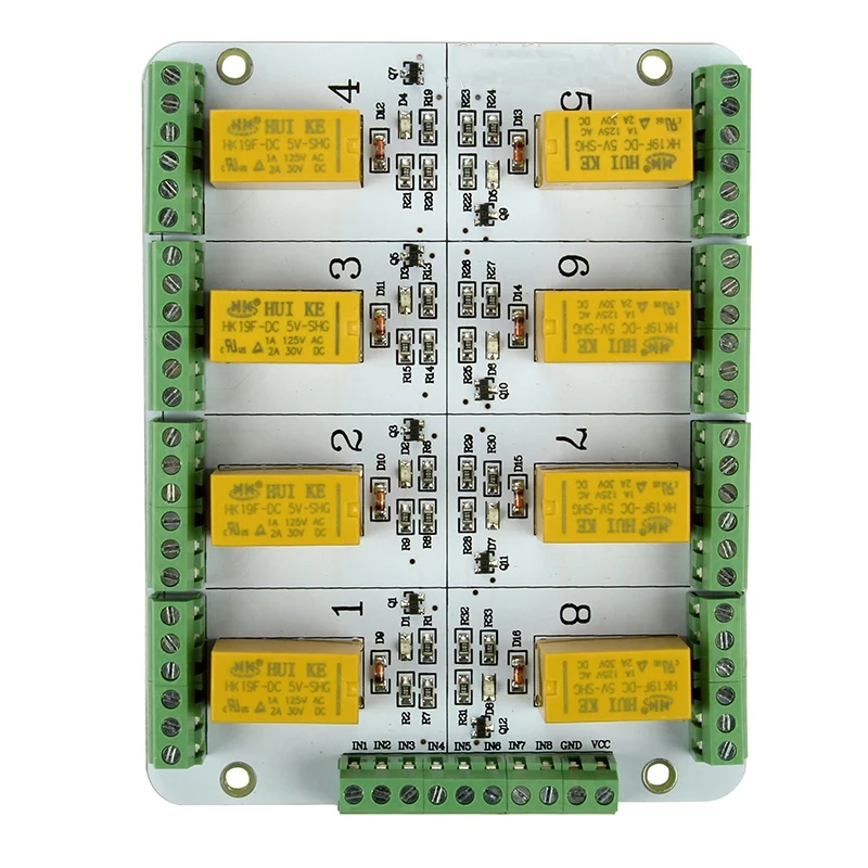 AMS-8 Сигнальное реле канала для Uno Mega2560 R3 Raspberry Pi 4B 3B