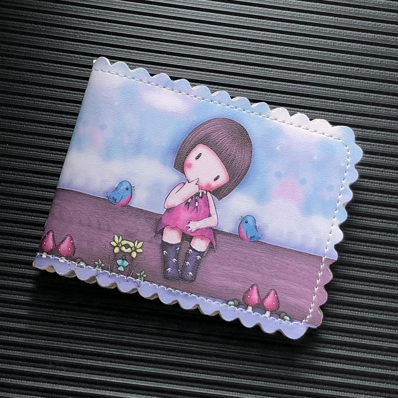 NI WEI ER Women Fashion High Capacity Driver License Ultra Thin Auto Driver License Bag For Documents Carteira Mujer Female - Цвет: short hair girl