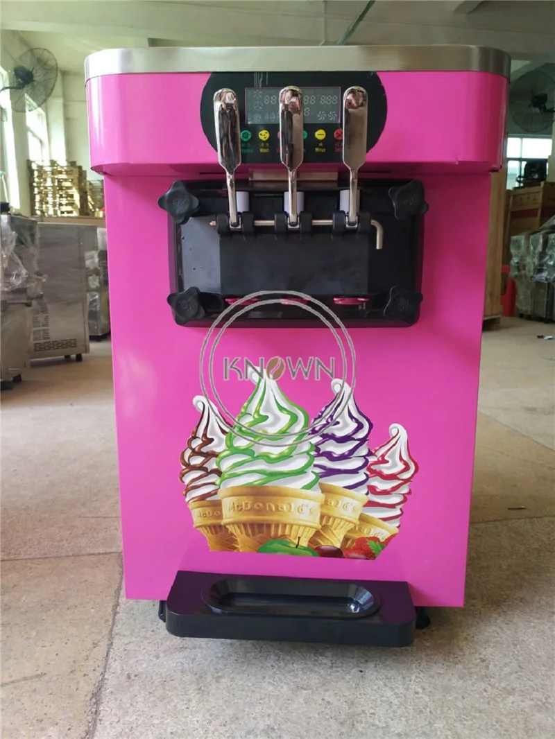 Горячая Распродажа Автоматическая mcdonald's мягкий Мороженое машины мягкое Настольный Мороженое делать автомат заводская цена