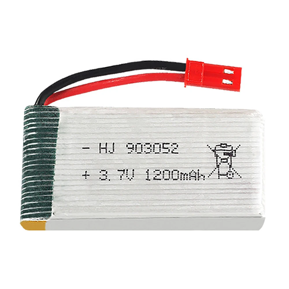 Lipo Bateria 903052 Jst Plug e em Carregador Conjunto para H11d H11c Helicóptero de Controle Remoto Aviões Baterias 3.7v 1200mah - Image 3