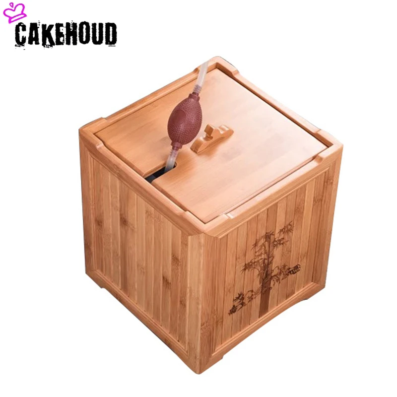 CAKEHOUD бамбуковый сосуд чайный набор кунг-фу сливной чай шлак баррель домашний ретро с крышкой контейнер для сточных вод чайная церемония аксессуары