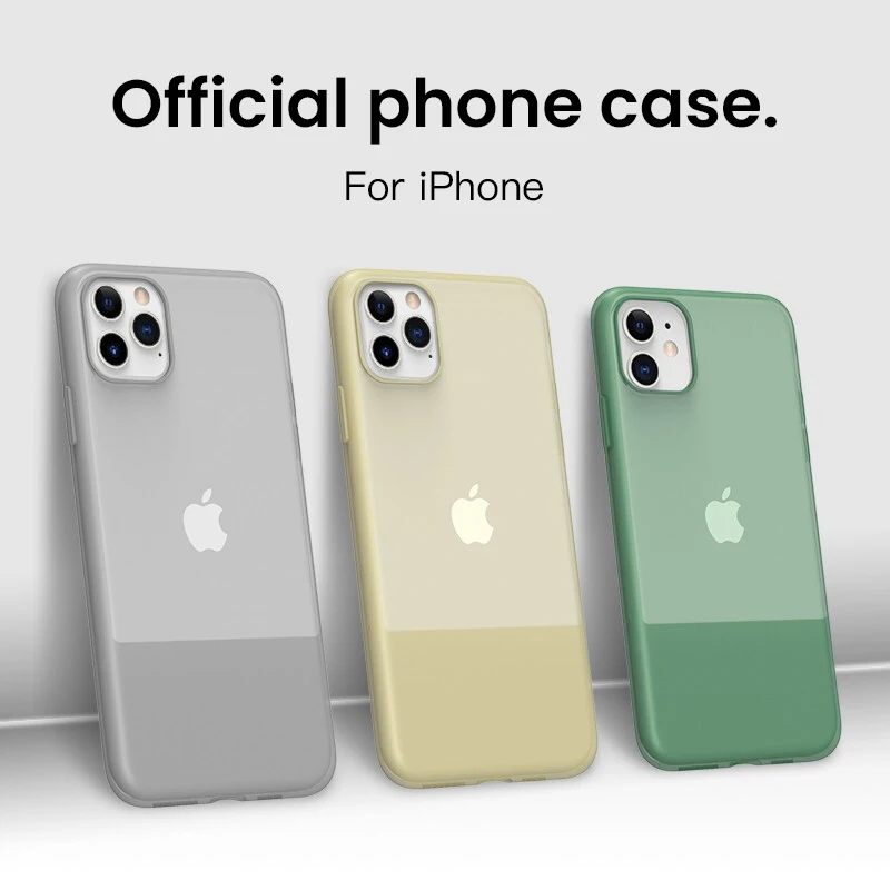 

SUAIOCE Transparent Phone Cases For iPhone 11 Pro XS Max XR X 7 8 Plus Liquid Silicone Original Soft TPU Cover protection Case