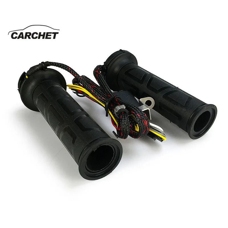 CARCHET 12V moto rcycle руль 22 мм Электрический ручной Подогрев ручки обогреватель мотовездехода мото rbike нагревательные ручки Захваты 12 W-24 W moto