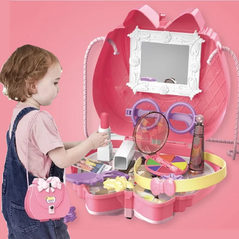 little girl pretend makeup